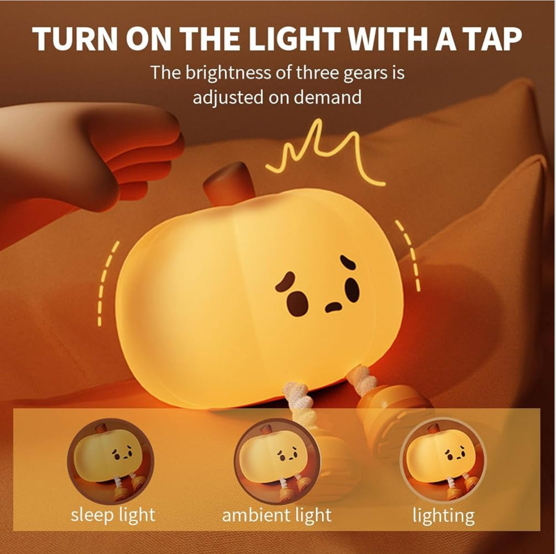 Pumpkins Night Lamp