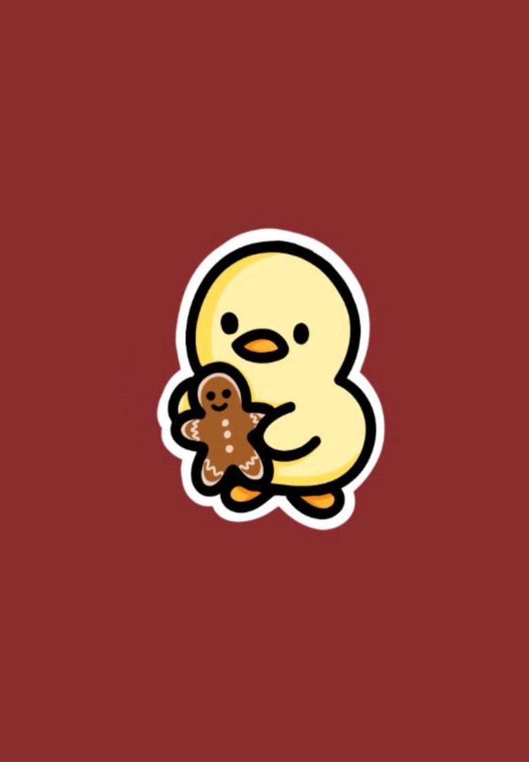 Gingerbread Buddy Sticker